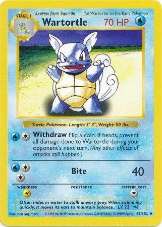 Wartortle [Shadowless] #42