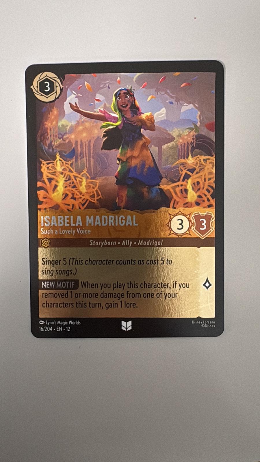 Isabela Madrigal - Such a Lovely Voice #16