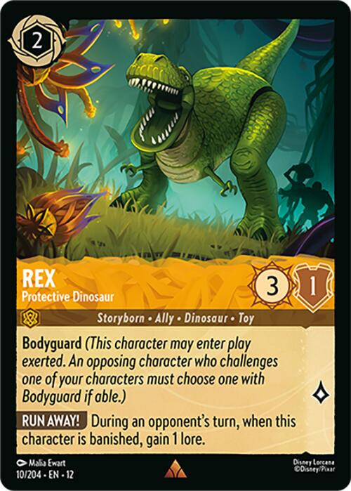 Rex - Protective Dinosaur [Foil] #10