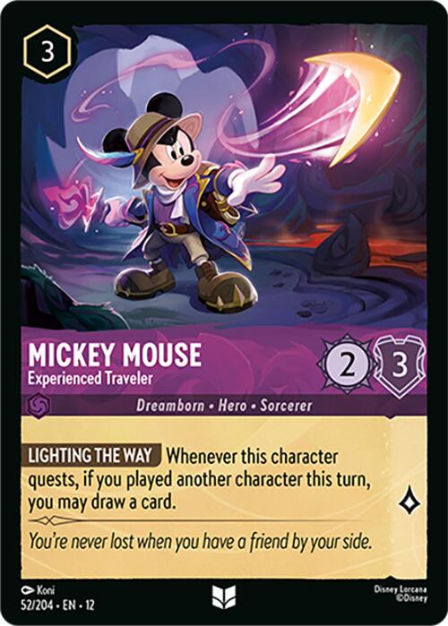 Mickey Mouse - Experienced Traveler [Foil] #52