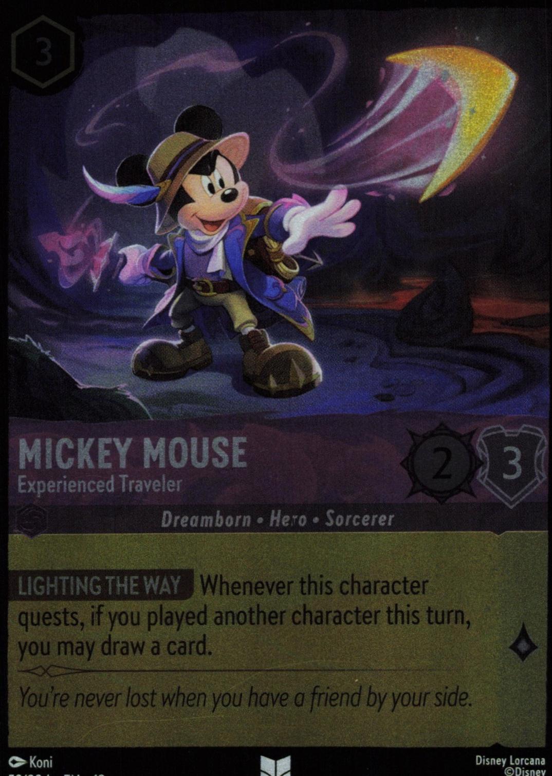 Mickey Mouse - Experienced Traveler #52