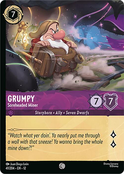 Grumpy - Soreheaded Miner [Foil] #41