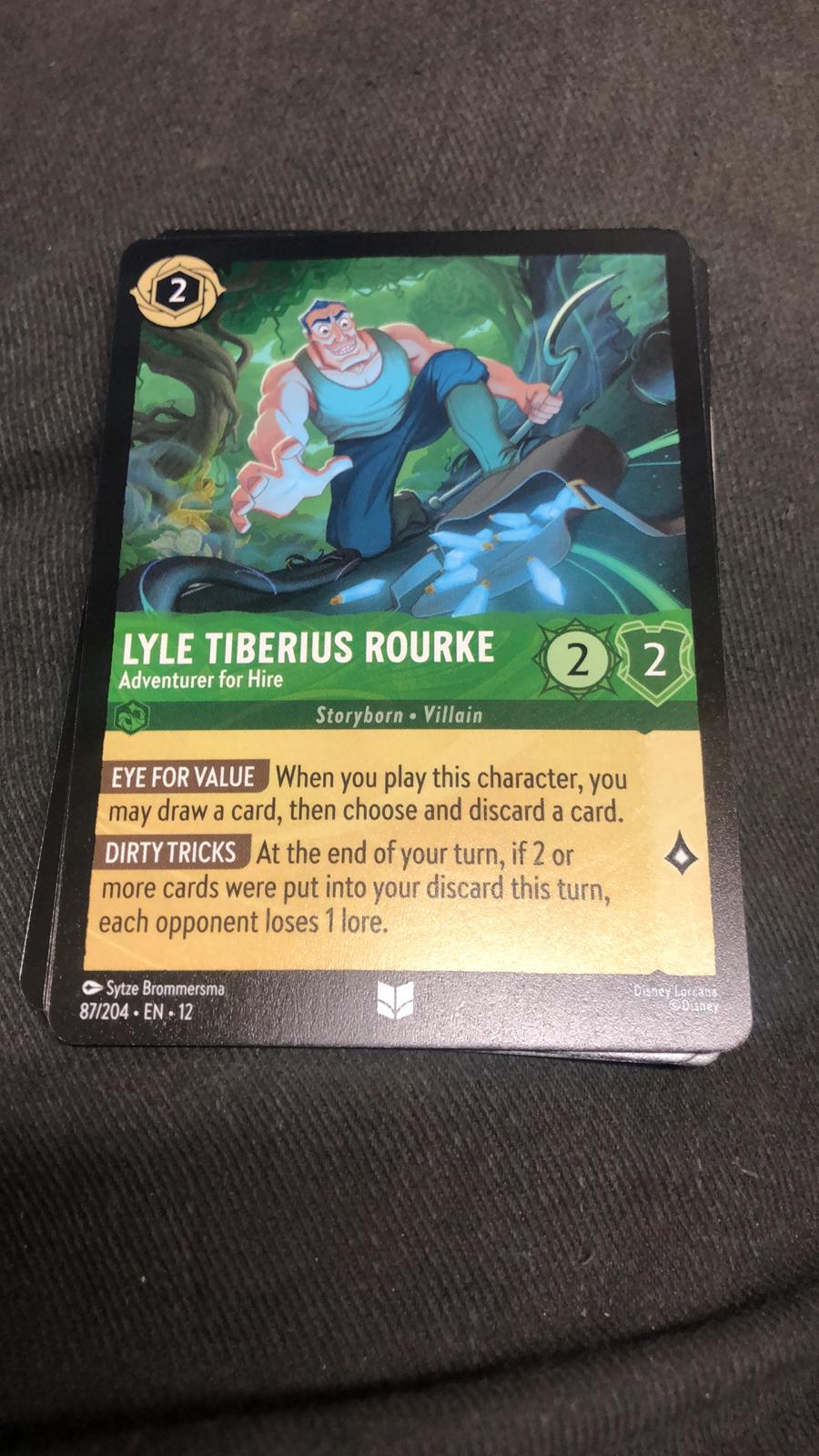 Lyle Tiberius Rourke - Adventurer for Hire #87