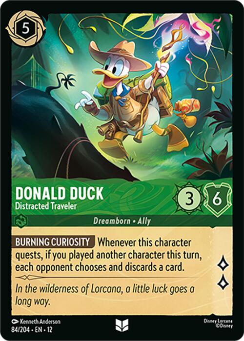 Donald Duck - Distracted Traveler #84
