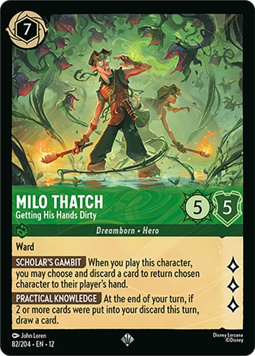 Milo Thatch - Getting His Hands Dirty #82