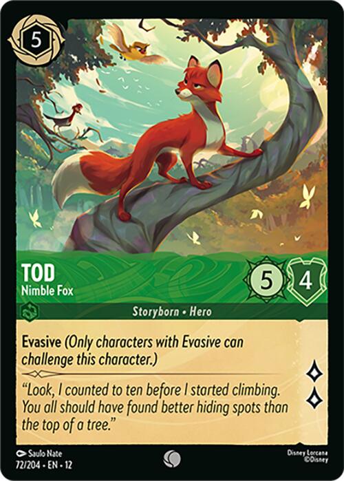 Tod - Nimble Fox [Foil] #72