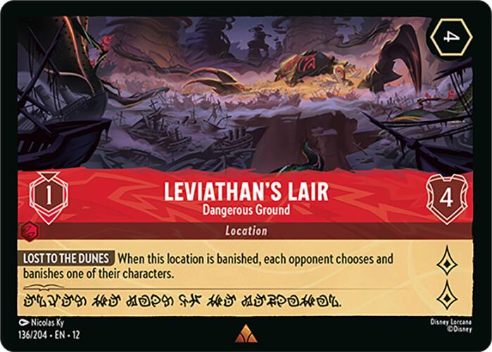 Leviathan's Lair - Dangerous Ground #136