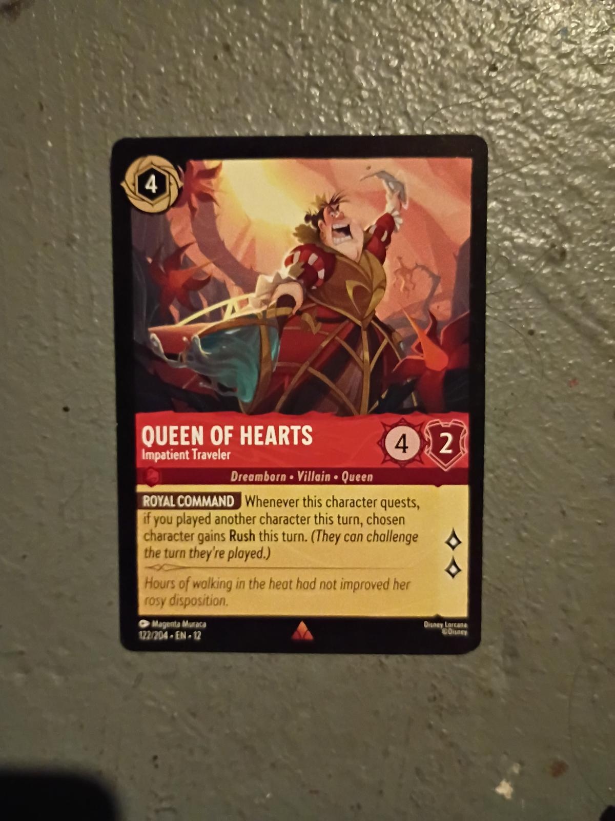 Queen of Hearts - Impatient Traveler #122