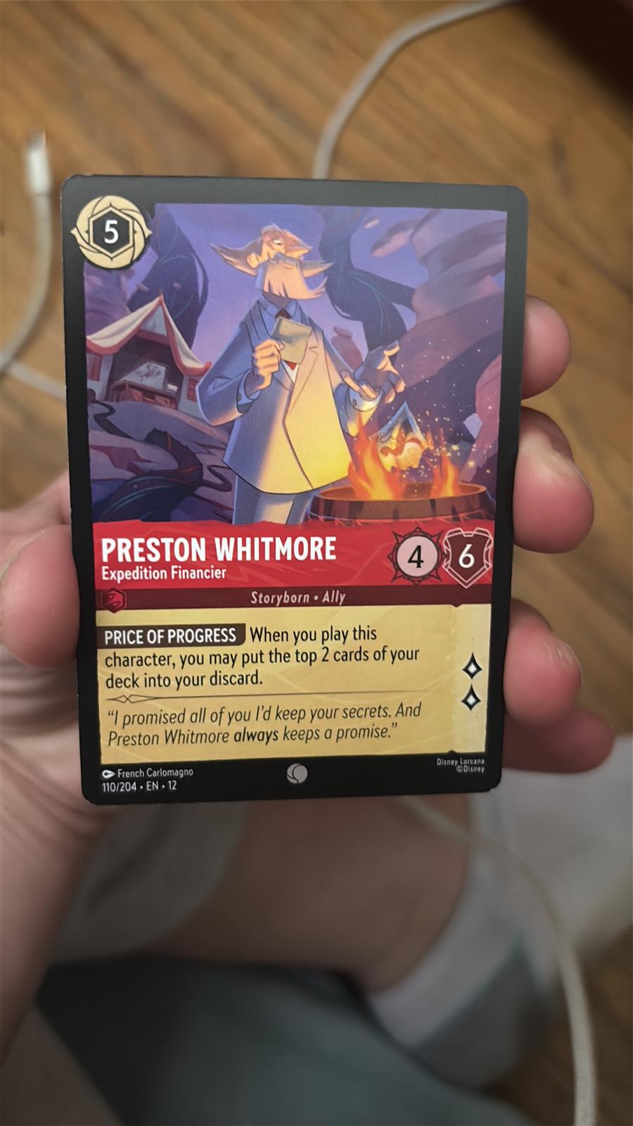 Preston Whitmore - Expedition Financier #110