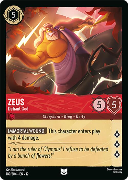 Zeus - Defiant God #109