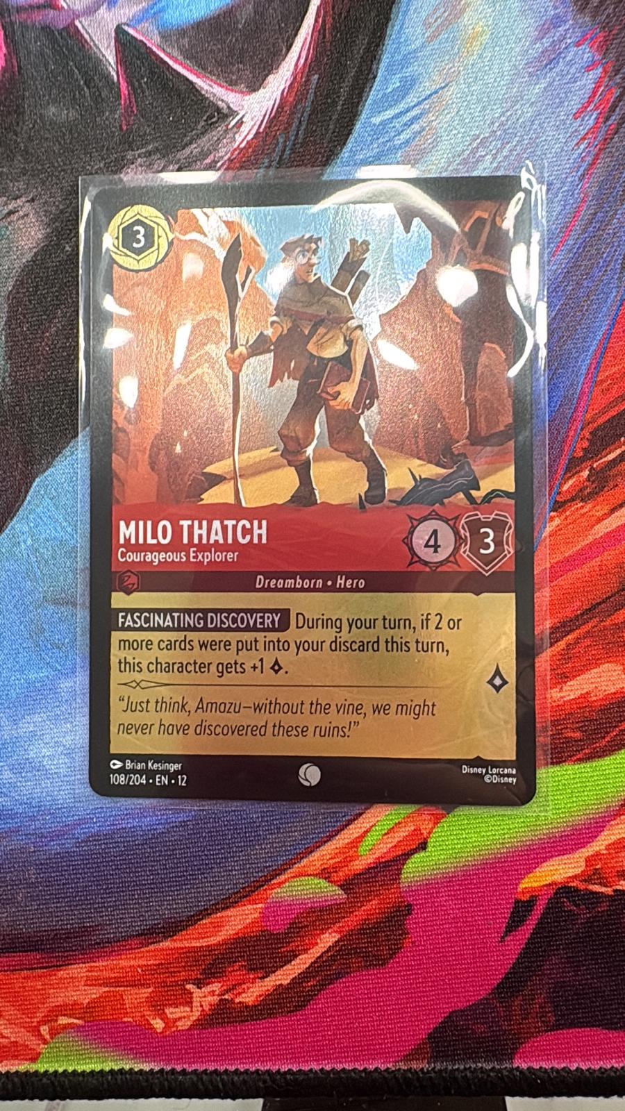 Milo Thatch - Courageous Explorer [Foil] #108