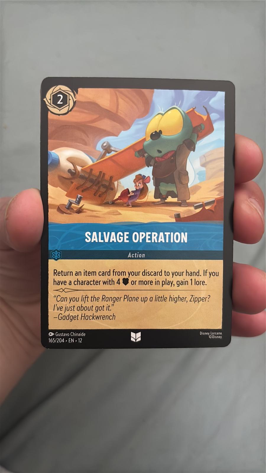 Salvage Operation #165