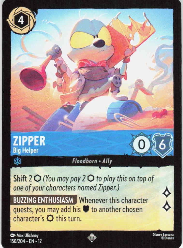 Zipper - Big Helper #150