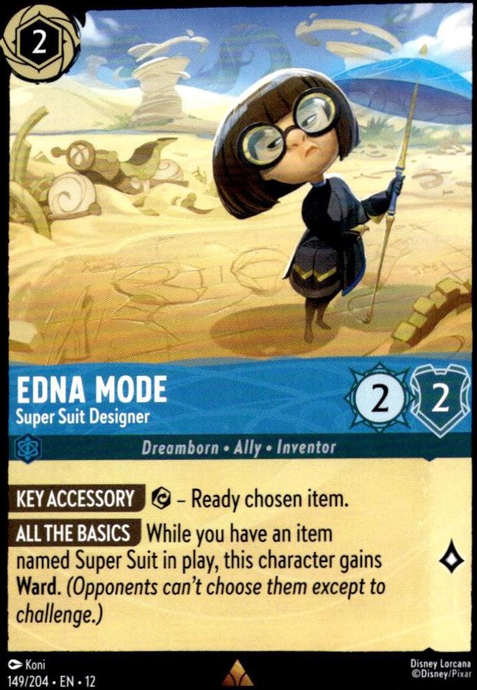 Edna Mode - Super Suit Designer #149