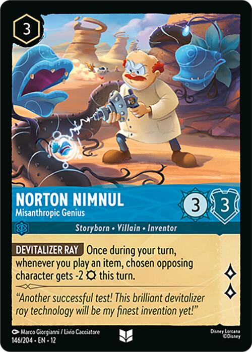 Norton Nimnul - Misanthropic Genius [Foil] #146