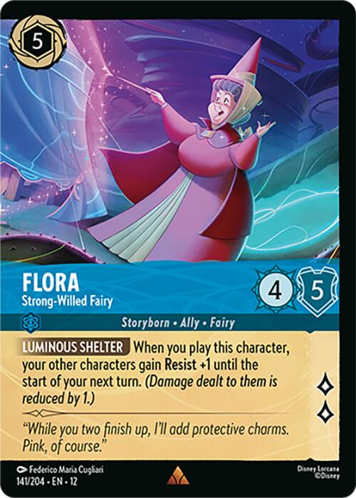Flora - Strong-Willed Fairy [Foil] #141