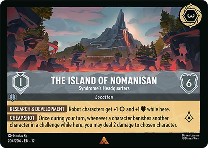The Island of Nomanisan - Syndrome's Headquarters [Foil] #204