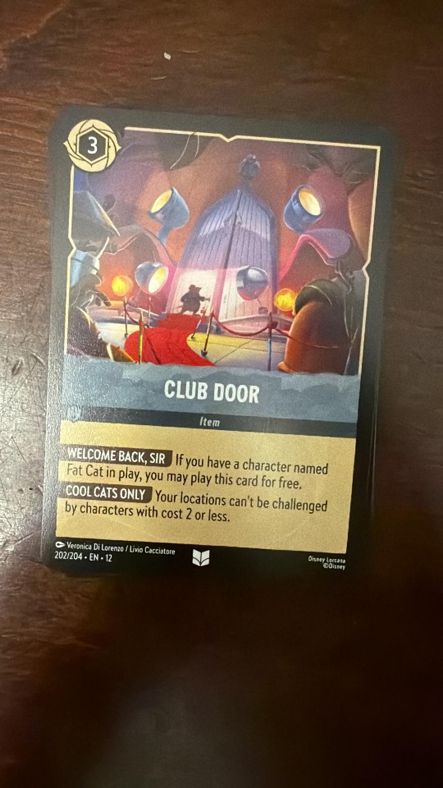 Club Door #202