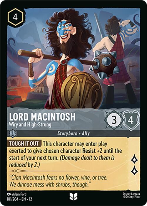 Lord Macintosh - Wiry and High-Strung #181