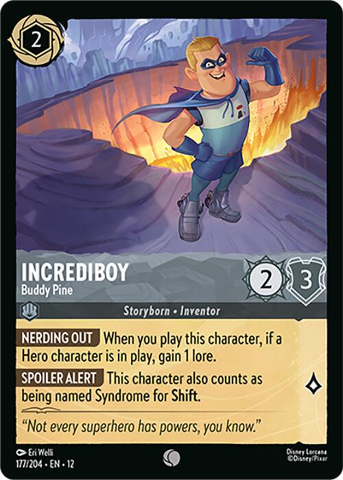 Incrediboy - Buddy Pine #177