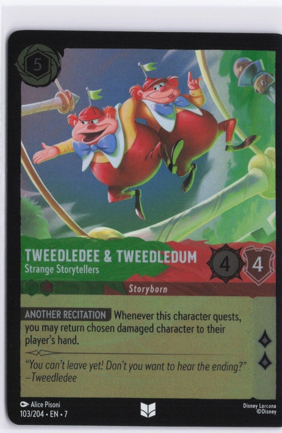 Tweedledee & Tweedledum - Strange Storytellers [Foil] #103
