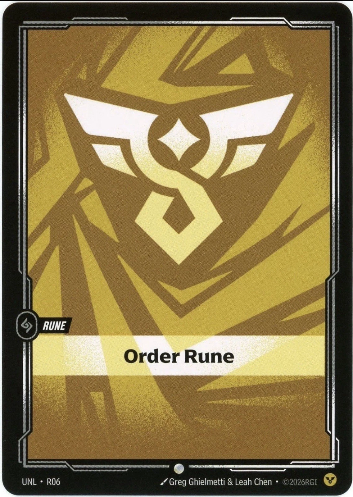 Order Rune