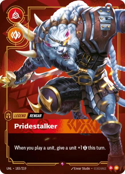 Rengar - Pridestalker #183