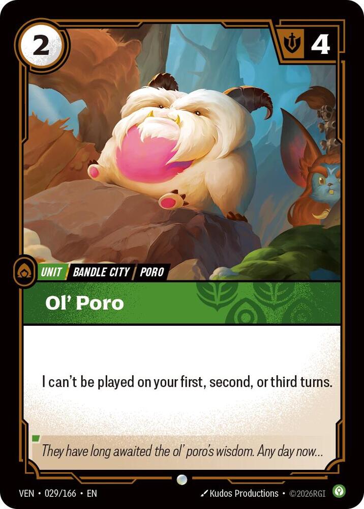 Ol' Poro #29