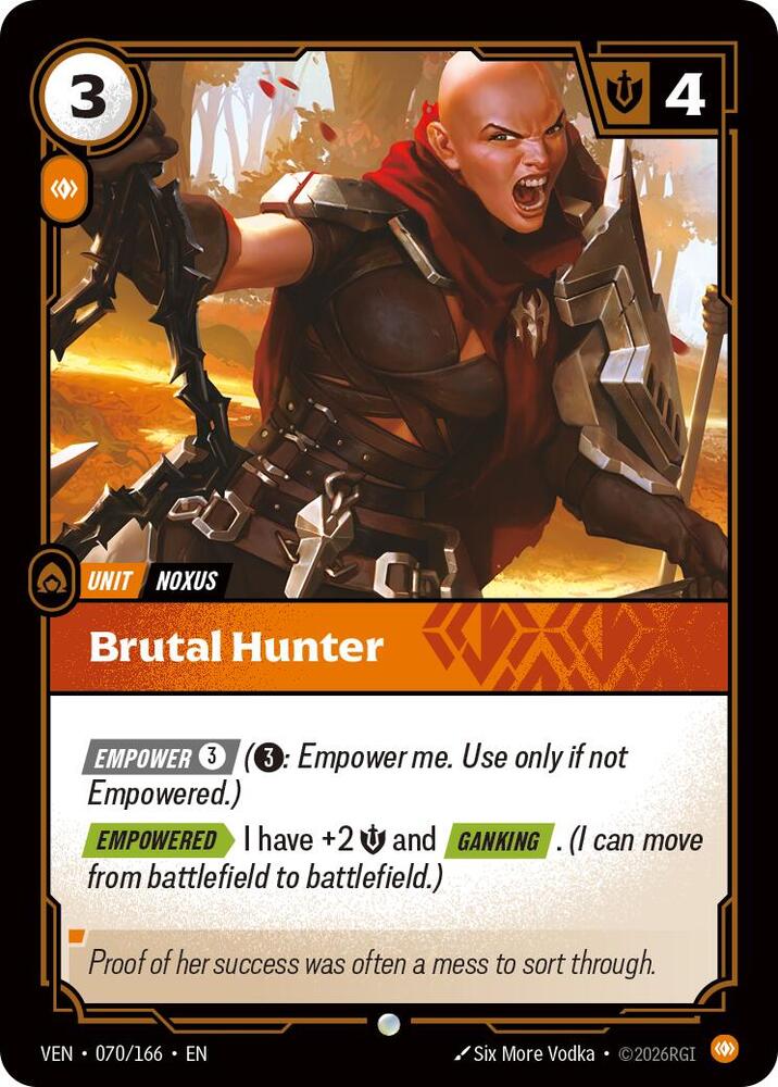 Brutal Hunter [Foil] #70