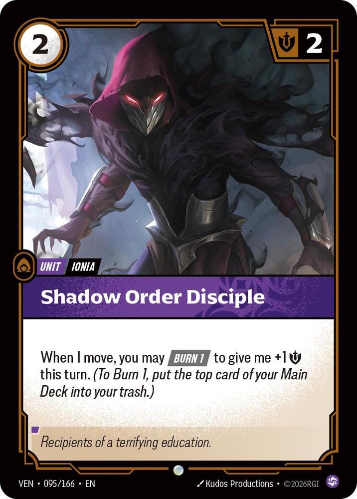 Shadow Order Disciple #95