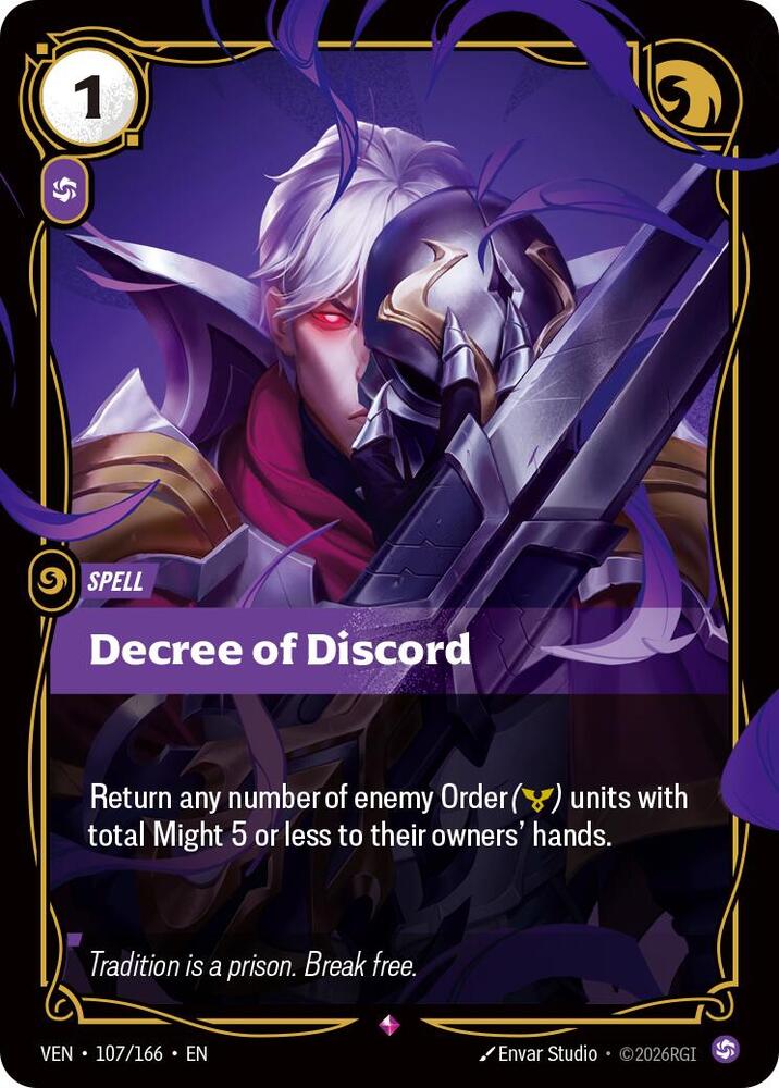 Decree of Discord [Foil] #107