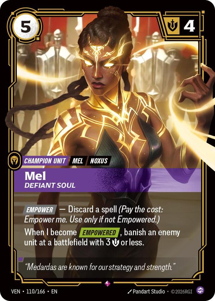 Mel, Defiant Soul [Foil] #110