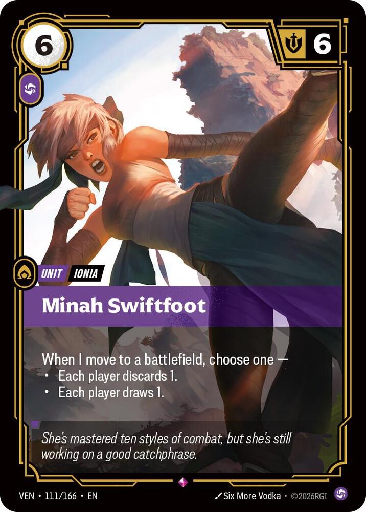 Minah Swiftfoot [Foil] #111