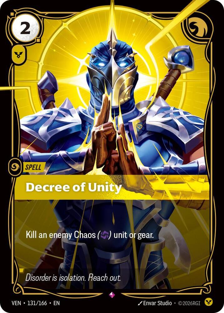 Decree of Unity #131