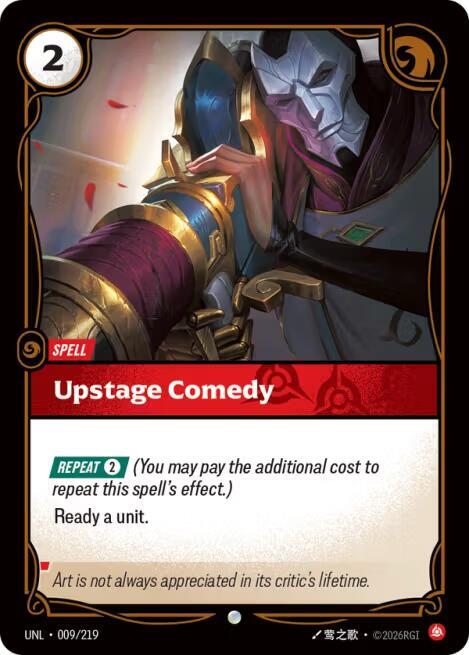 Upstage Comedy [Foil] #9