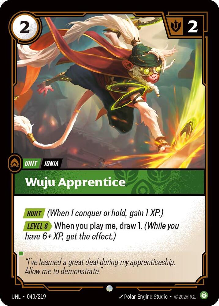 Wuju Apprentice [Foil] #40