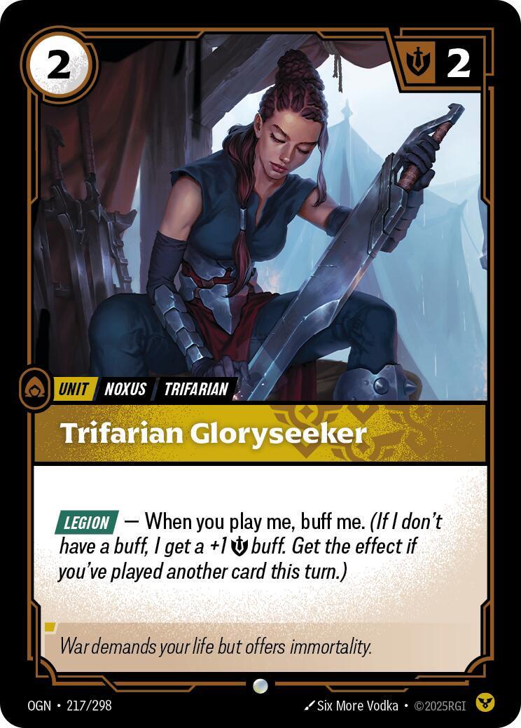 Trifarian Gloryseeker #217