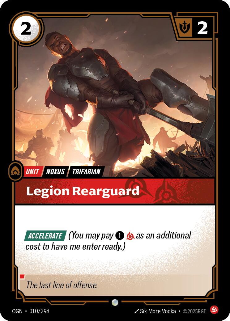 Legion Rearguard #10