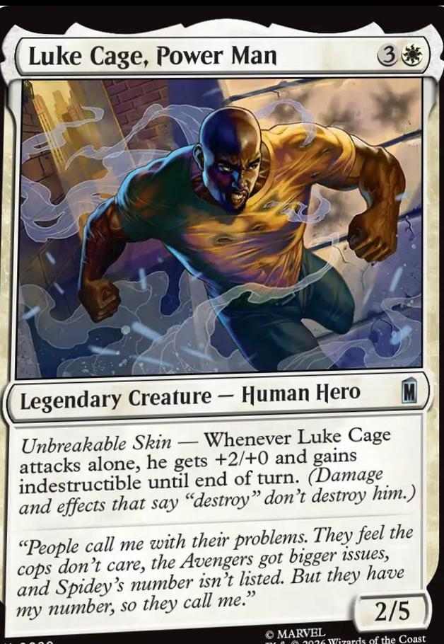Luke Cage, Power Man [Foil] #20
