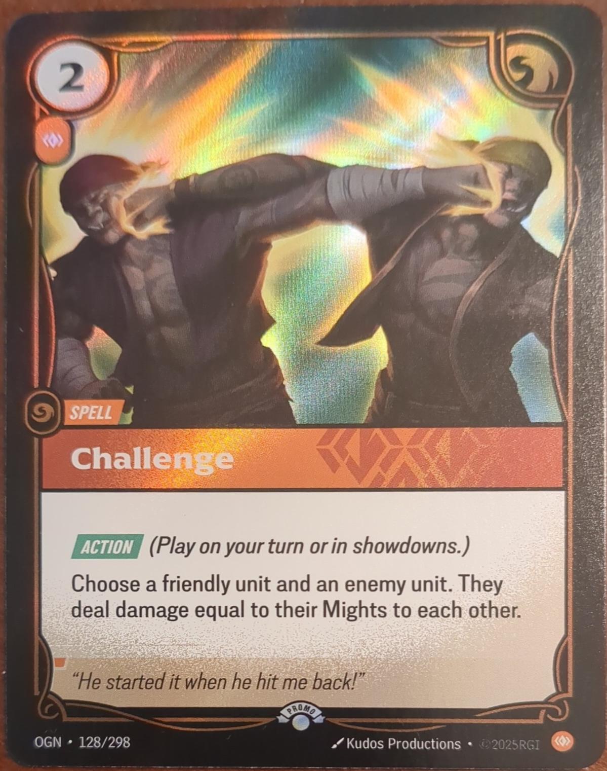 Challenge [Promo] #128