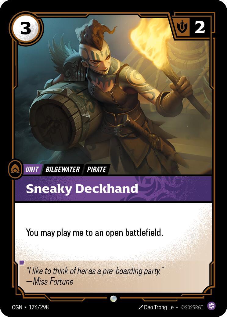 Sneaky Deckhand #176