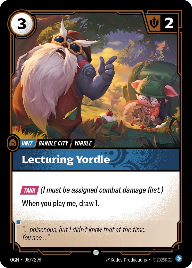 Lecturing Yordle #87