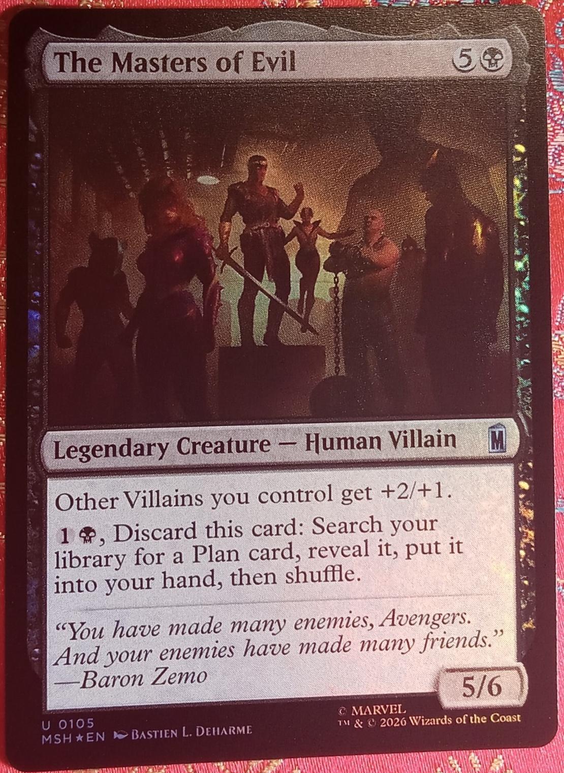 The Masters of Evil [Foil] #105