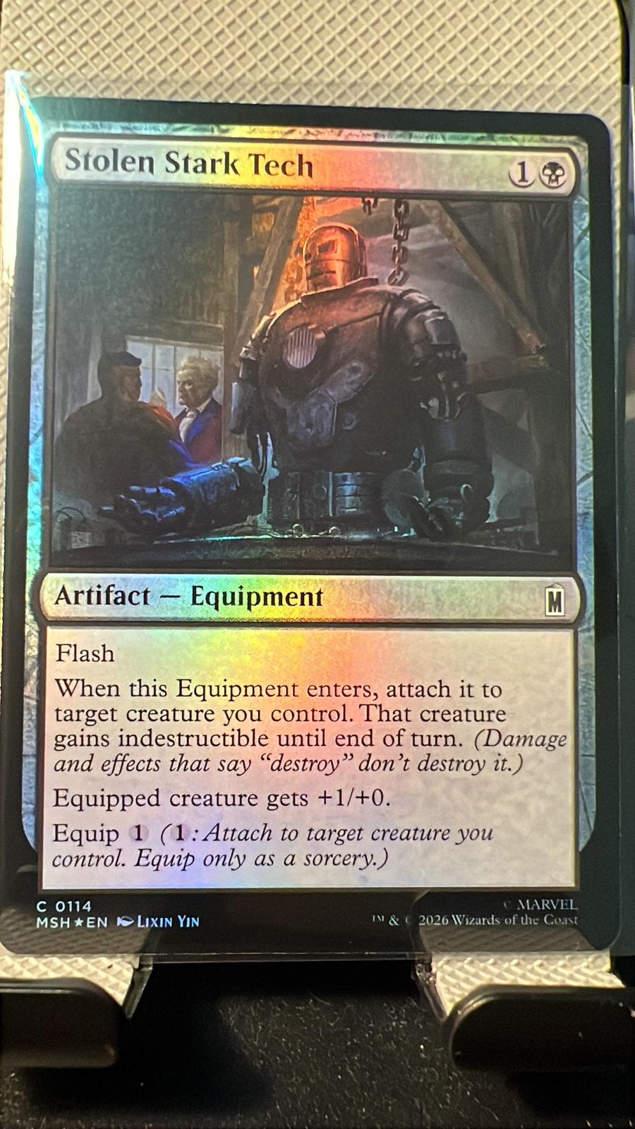Stolen Stark Tech [Foil] #114