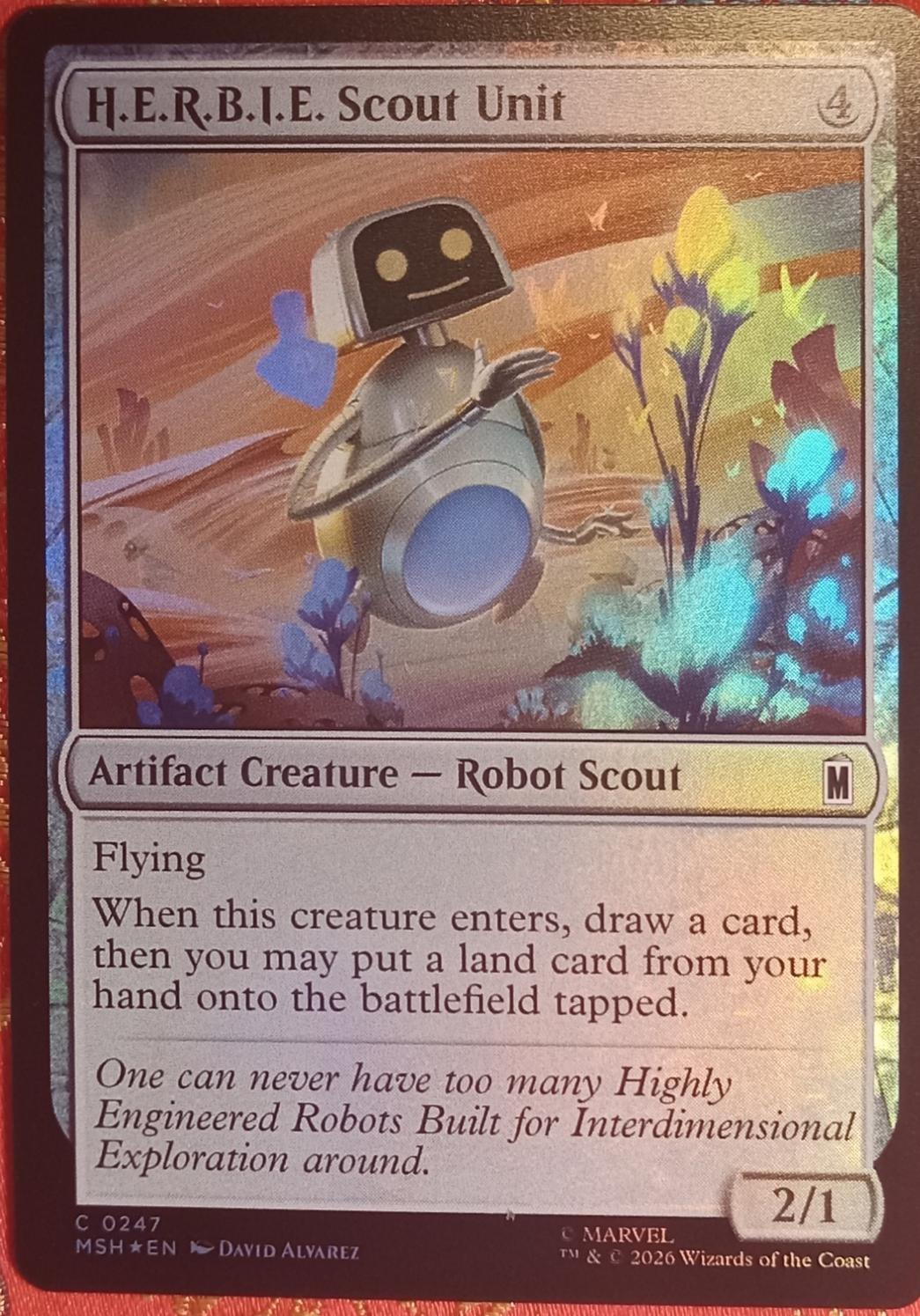 H.E.R.B.I.E. Scout Unit [Foil] #247