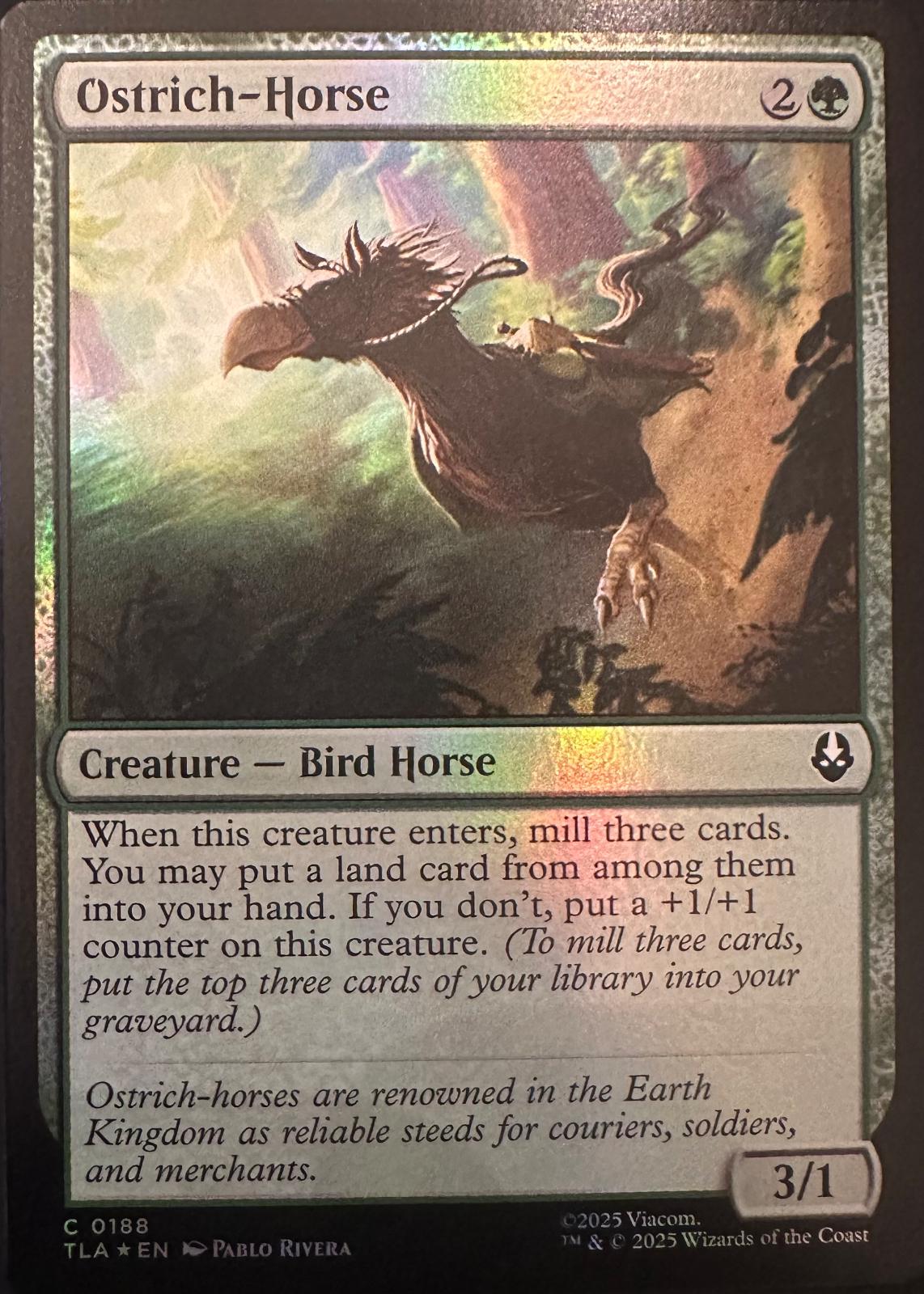 Ostrich-Horse [Foil] #188