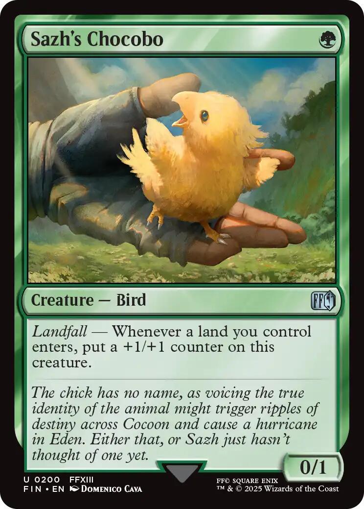 Sazh's Chocobo #200