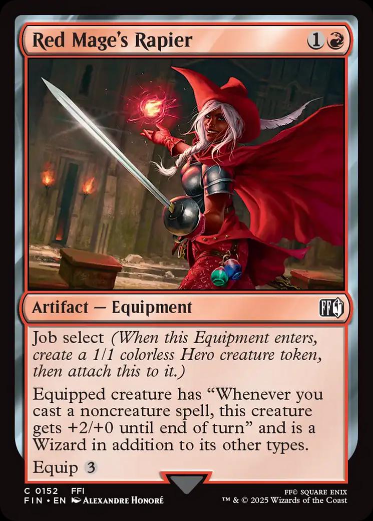 Red Mage's Rapier #152