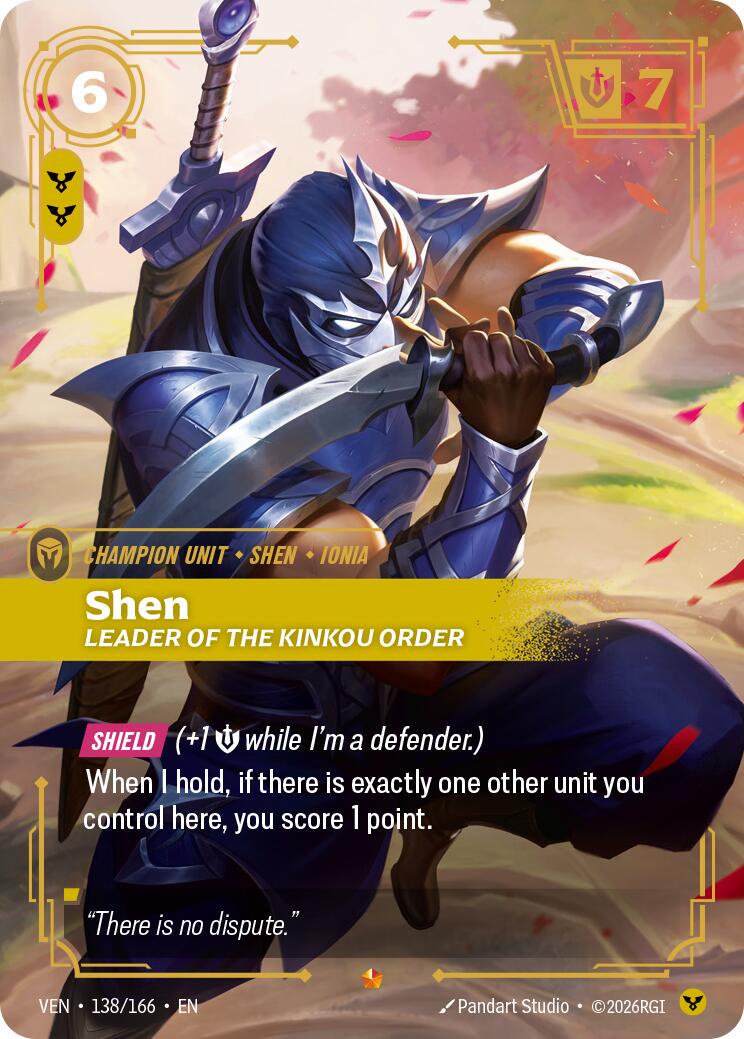 Shen, Leader of the Kinkou Order #138