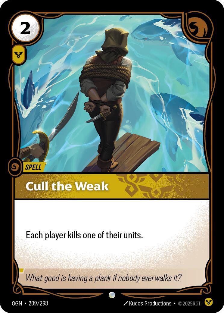 Cull the Weak #209